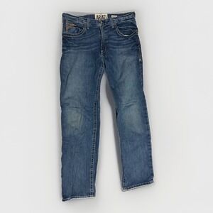 Ariat M3 Loose Denim Jeans Mens 34x36 Dark Wash Western